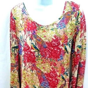 Anthropologie RAGA Women's Bell Sleeve Tunic Dress